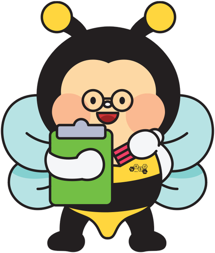 계약서를 작성하는 네오-비